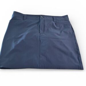 Eddie Bauer Adventurer Skort Women’s Size 14 Blue Golf Travel Hiking